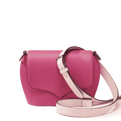 bag leather jean rousseau pink purple pink