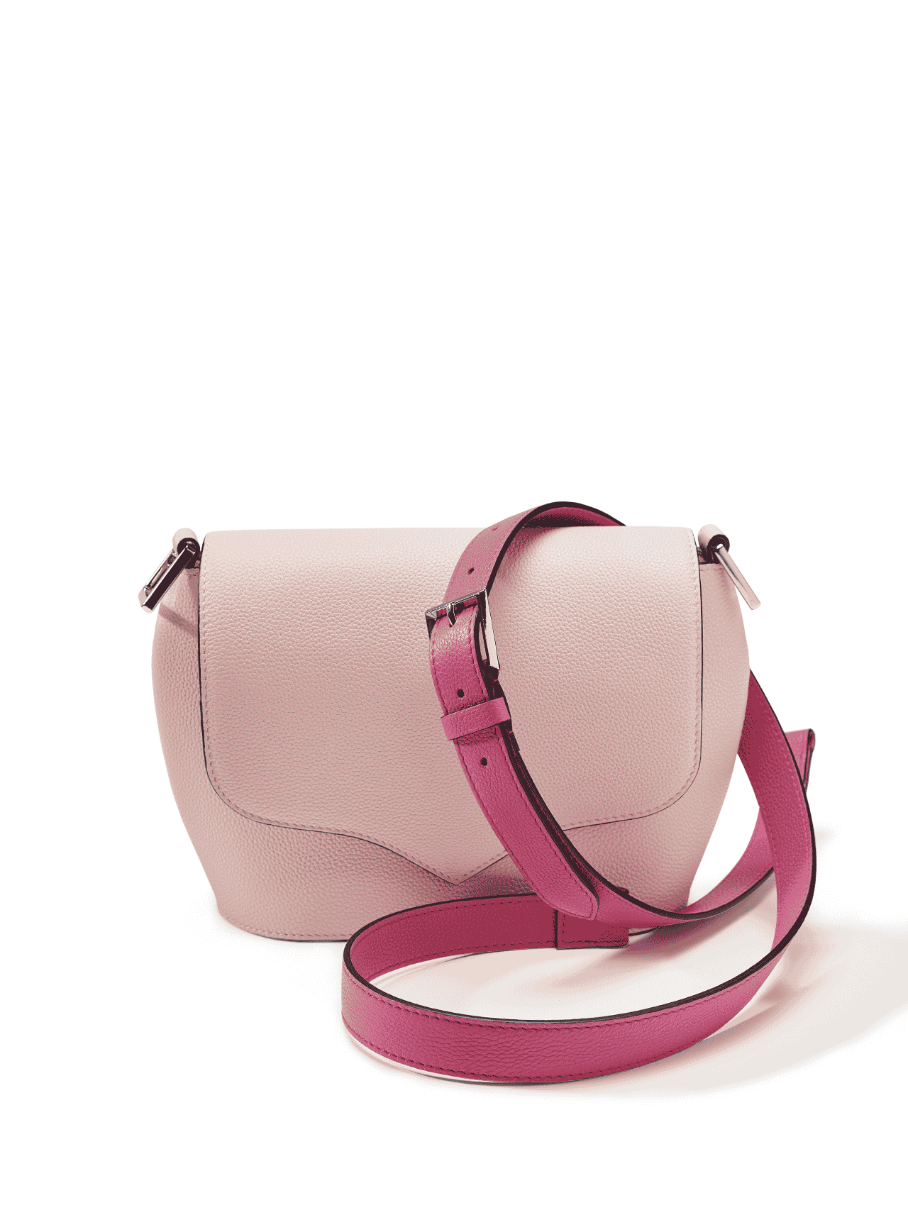 bag leather jean rousseau pink