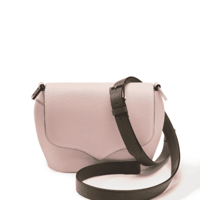 bag leather jean rousseau pink black