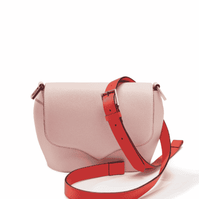 bag leather jean rousseau pink red