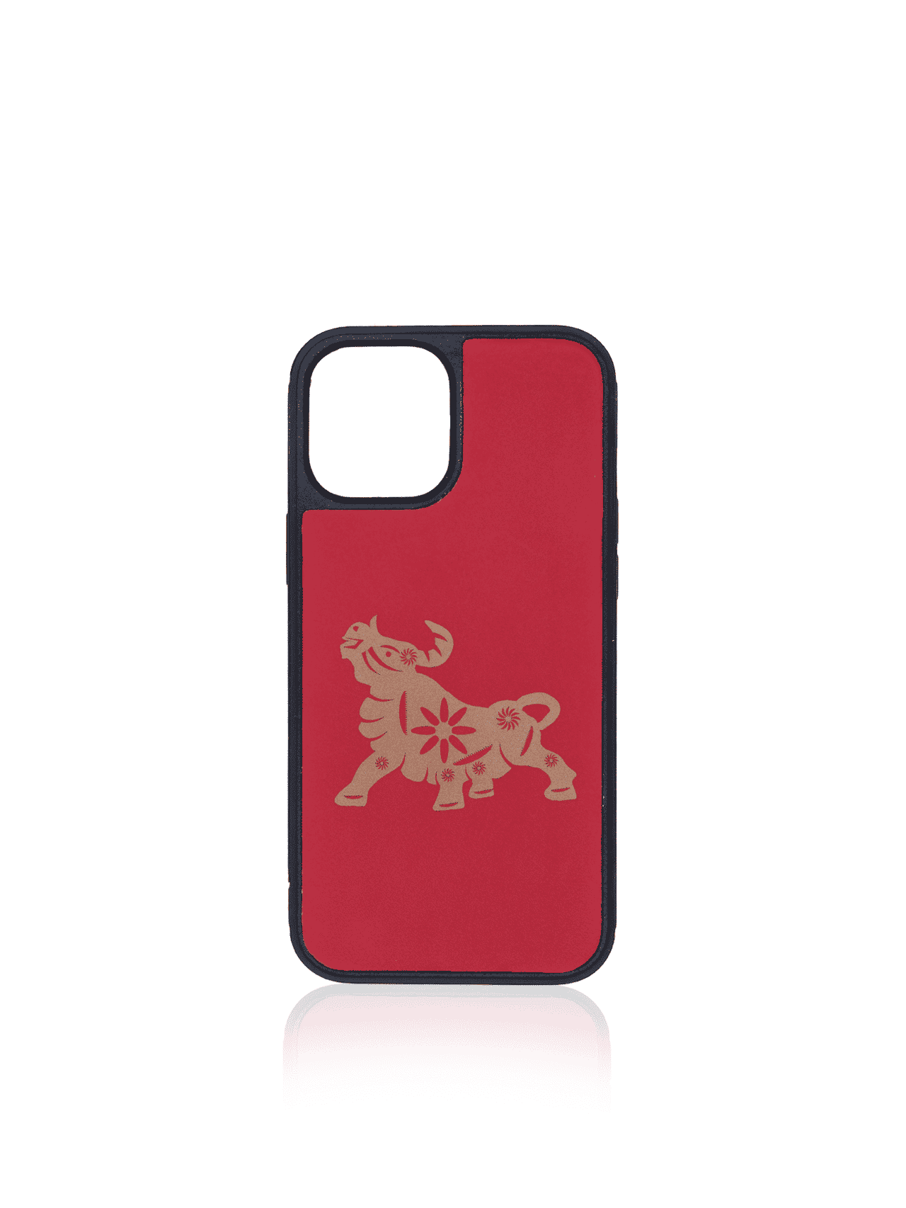 Iphone case red bull gold apple