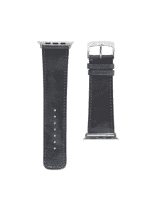 Apple Watch strap grey vintage calf