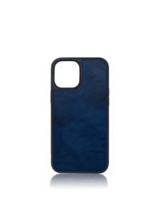 Coques Iphone 12 mini Veau vintage bleu