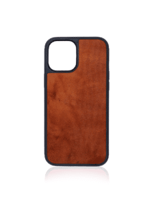 iPhone 12 Pro max Case Gold Vintage Calf