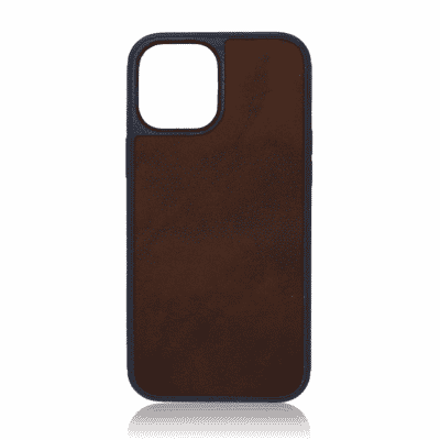 Iphone 12 pro max Case Brown Vintage Calf