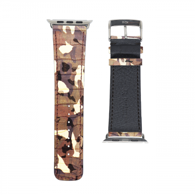 bracelet de montre apple camo vert