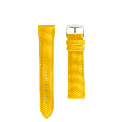 Bracelet ClassiqueCaoutchoucJaune Etincelle