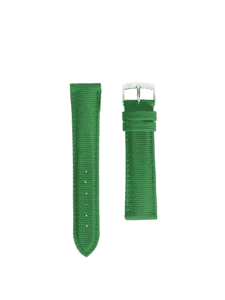 Bracelet de montre Atlantis caoutchouc texturé vert