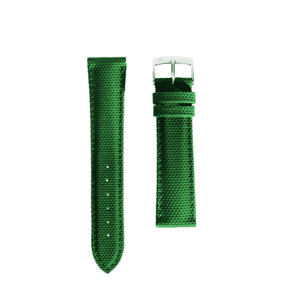Bracelet montre caoutchouc vert Hommes