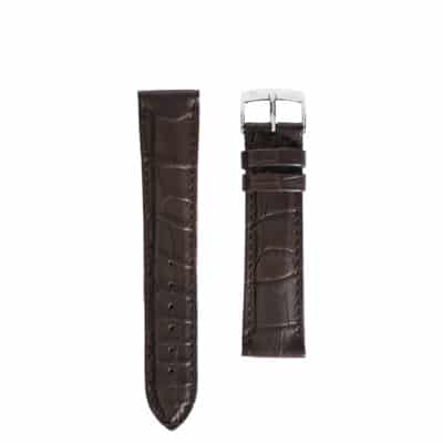 watch band Alligator brown matte Men