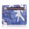 document holder green camo wallet card blue