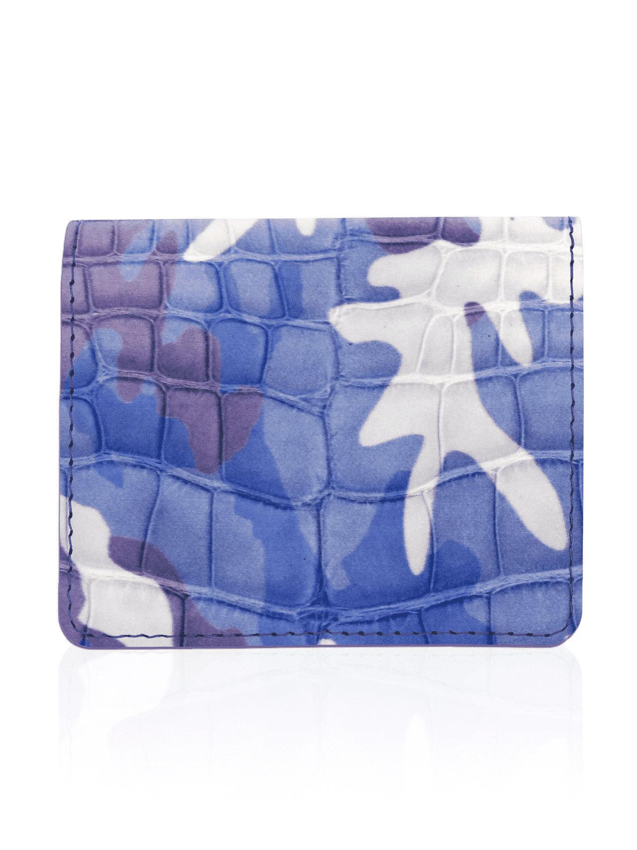 Mini wallet chameleon collection alligator - Maison Jean Rousseau