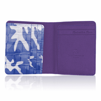 porte-documents vert camo portefeuille carte bleu
