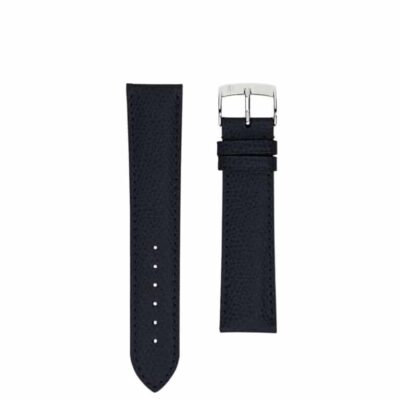 bracelet montre homme femme veau noir