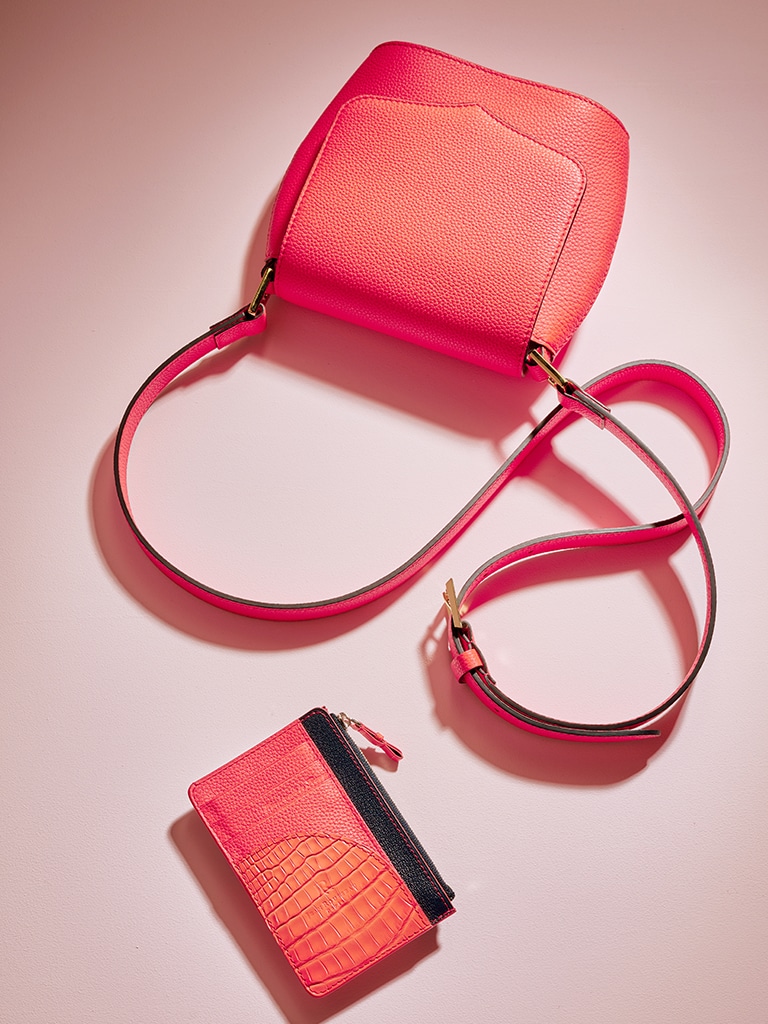 bag wallet pink girl purse