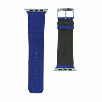 Apple Watch band Alligator blue women