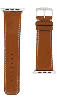 watch strap brown apple jean rousseau