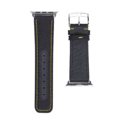 Sport apple watch band rubber black Men