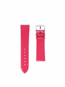 Chic watch strap dark fuchsia calf