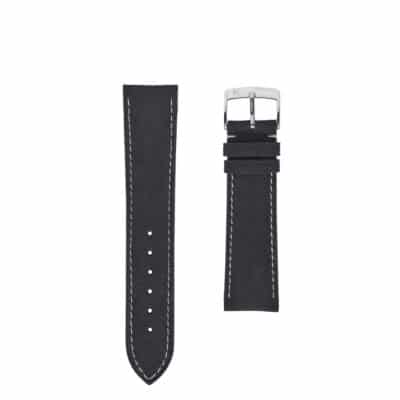 watch strap Alcantara brown men