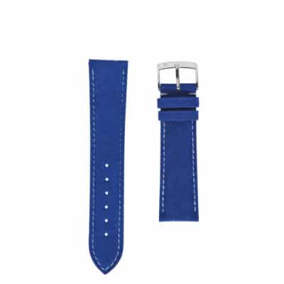watch band Alcantara blue women