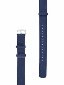 Bracelet de montre Nato Alcantara bleu marine