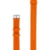 Nato strap Alcantara orange women