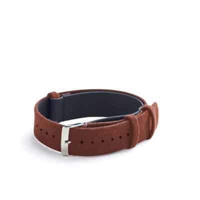 <span class="cat_name">Nato Watch strap</span><br><span class="material_name">Technical fabric</span><br><span class="color_name">Intense brown</span>