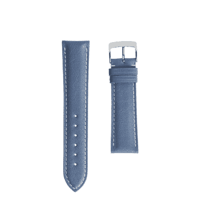 Classic watch strap goat navy blue men