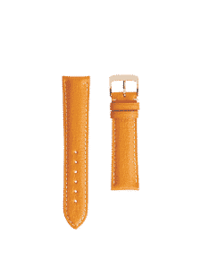 Bracelet de montre Chèvre 3.5 orange