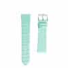 Classic watch band Alcantara red men
