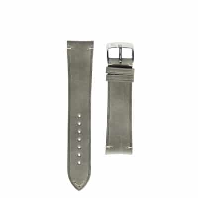 vintage jean rousseau calf watch strap grey wood