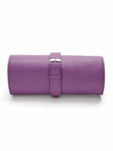 Soft watch roll purple calf