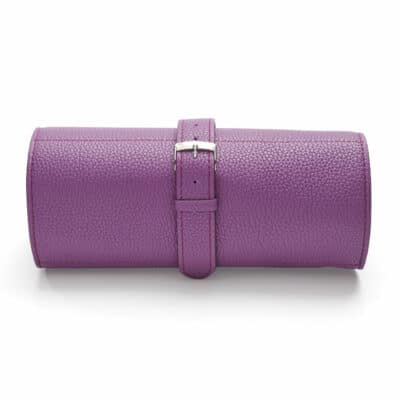 Soft watch roll purple calf