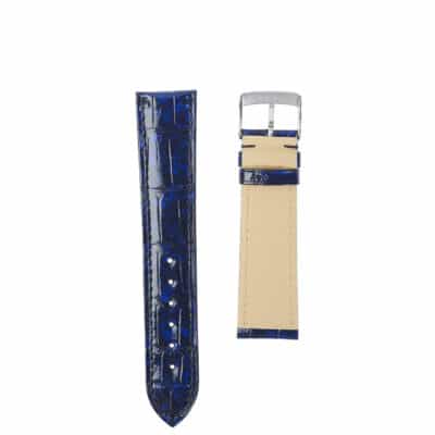 Watch strap 3.5 Asteria crocodile blue front