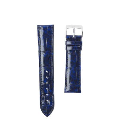 Watch strap 3.5 Asteria crocodile blue front