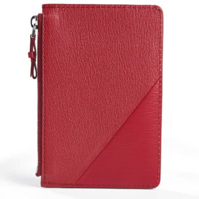 Easy Wallet red calf