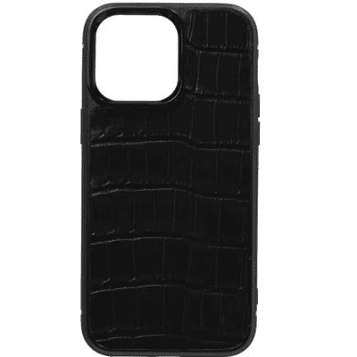 iphone case black 14 pro max alligator