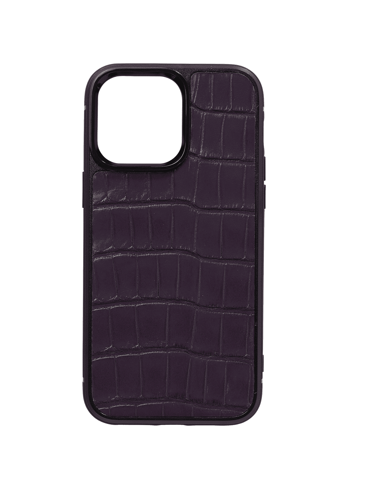 iPhone 14 Pro case pink shiny alligator - Maison Jean Rousseau