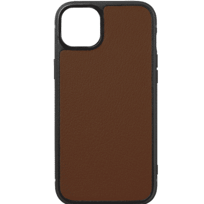 iphone case 14 leather calf brown