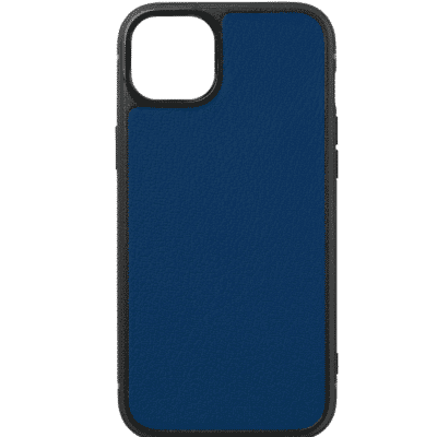 iphone case 14 leather calf blue