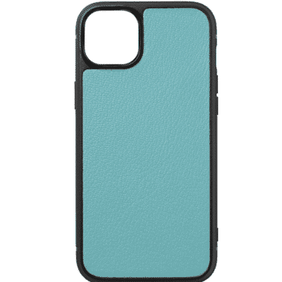 iphone case 14 leather crocodile blue