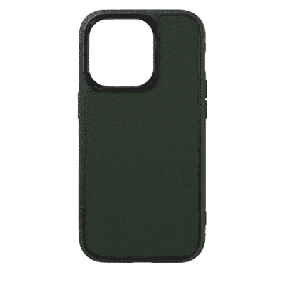 iphone case 14 leather calf green