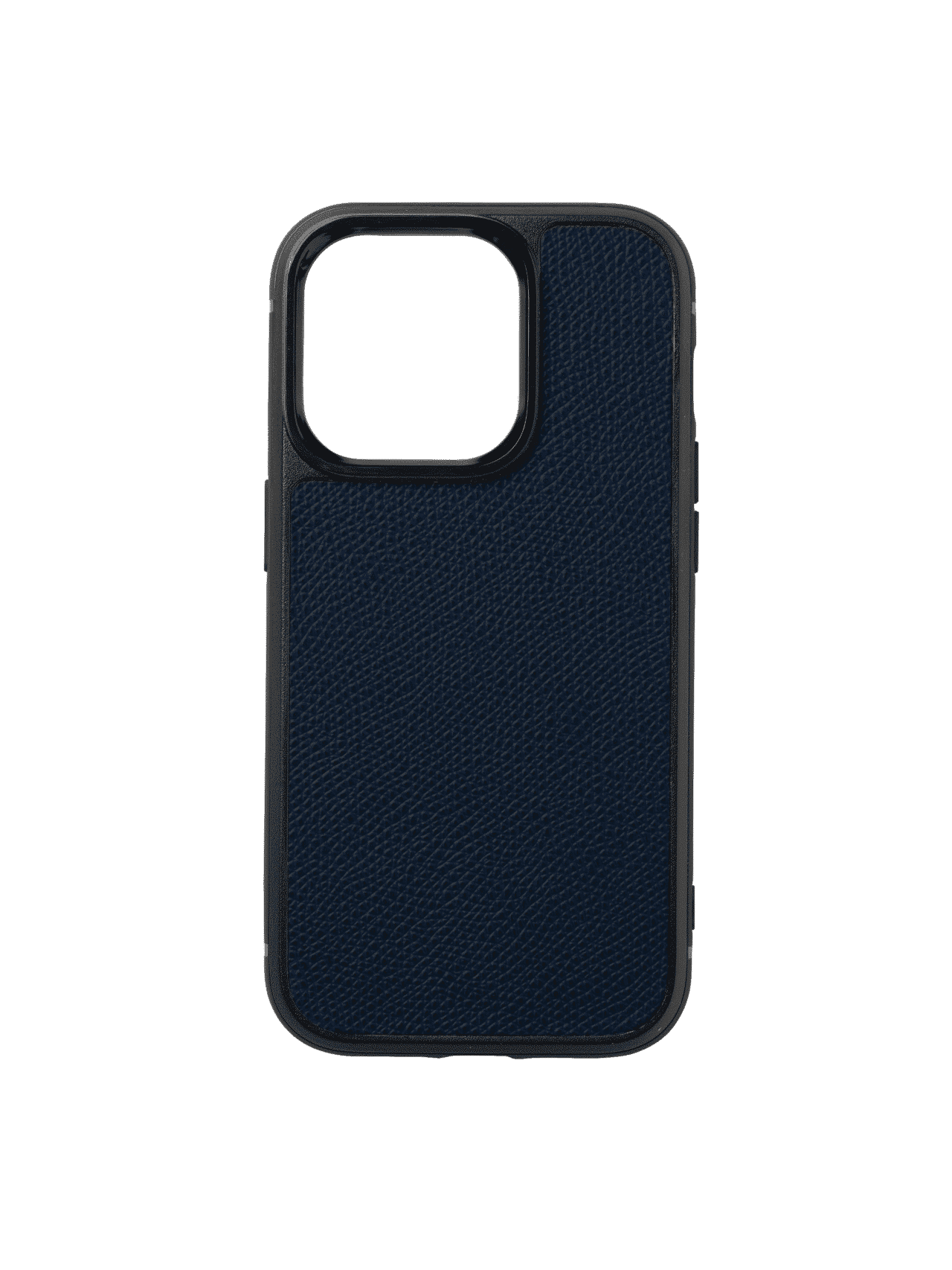 iphone case 14 leather calf navy