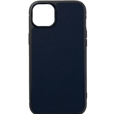 iphone case 14 leather calf blue