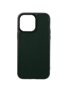 iPhone 14 Pro Max case green calf