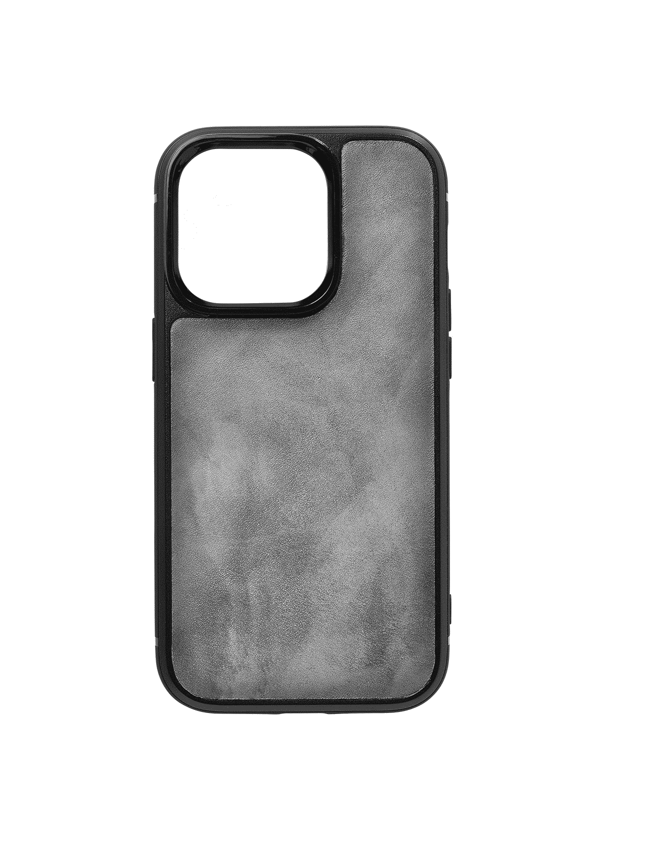 iphone case 14 leather calf light grey