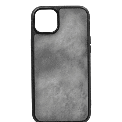 iphone case 14 leather calf grey