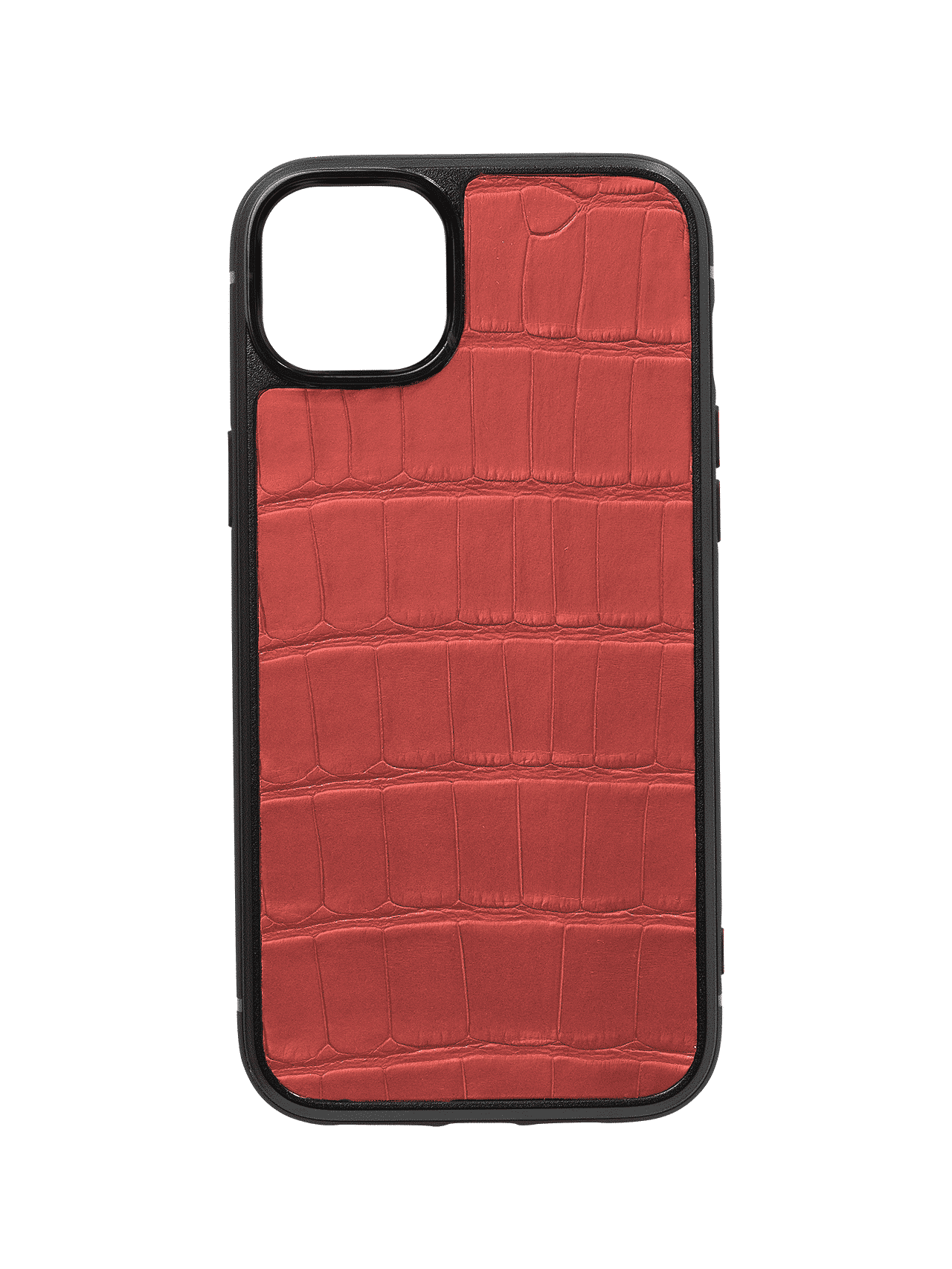 iphone case 14 leather crocodile pink