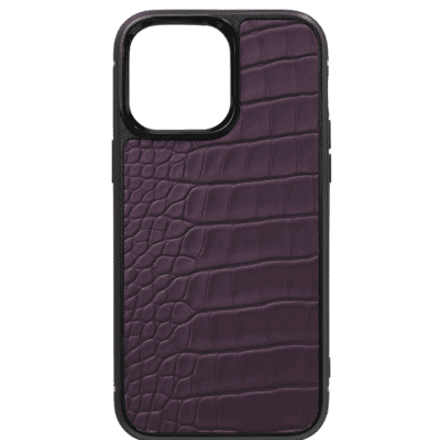 iphone case 14 alligator purple